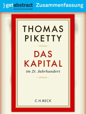 cover image of Das Kapital im 21. Jahrhundert (Zusammenfassung)
